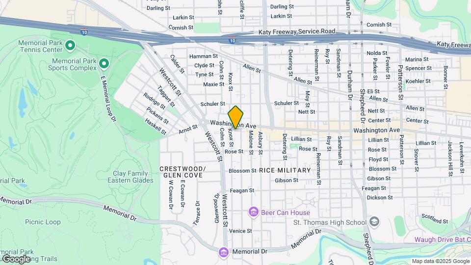 5813 Washington Ave Mapa y Detalles de la Ubicación