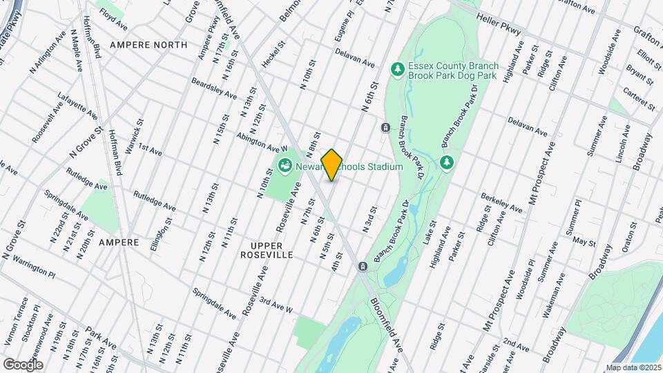 590 N 6th St Map and Location Details