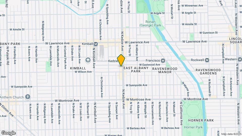 4612-4614 N Kedzie Ave Map and Location Details