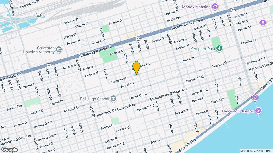 3811 Ursuline St Map and Location Details