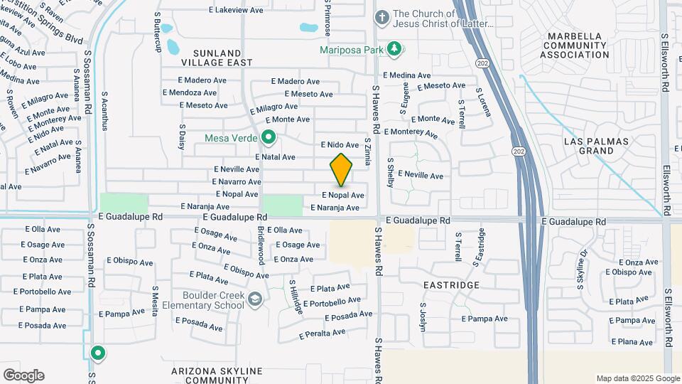 8260 E Nopal Ave Map and Location Details