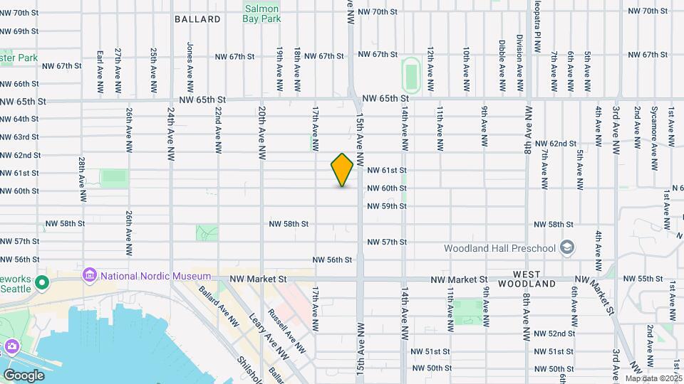 1521 NW 60th St Map and Location Details