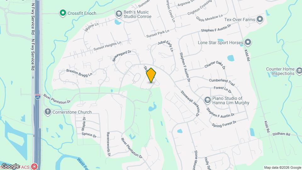 635 Chapel Hill Dr Map and Location Details