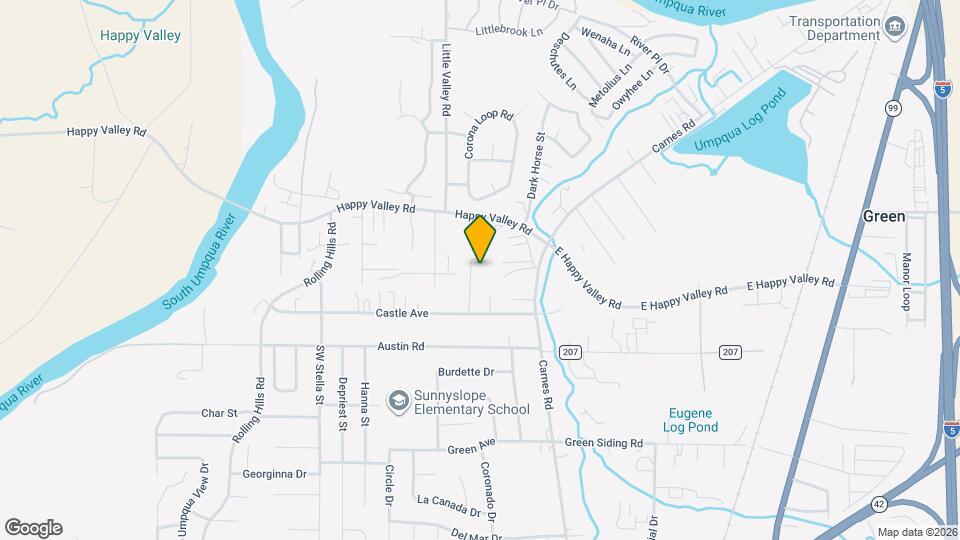 3863 Bourne St Map and Location Details