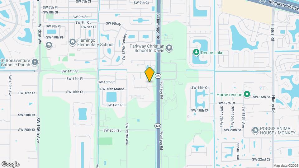 1460 SW 125th Ave Map and Location Details