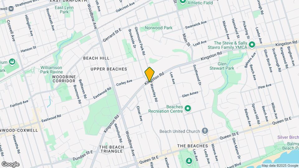 441 Kingston Rd Map and Location Details