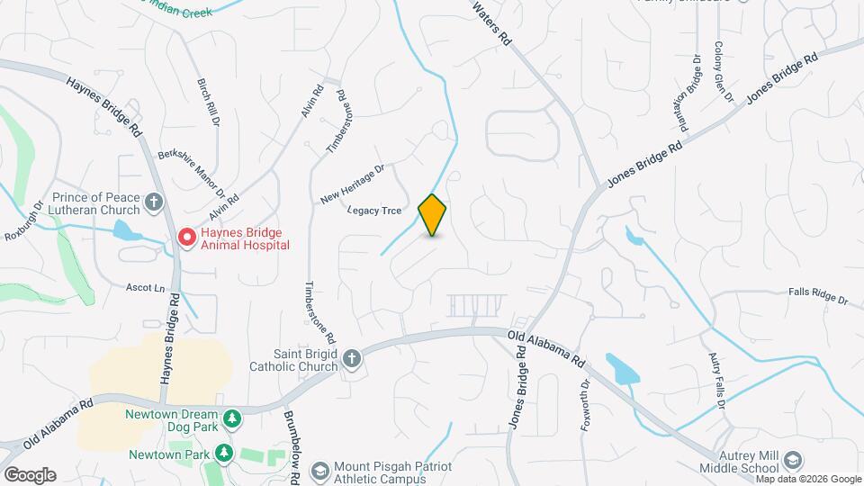 630 Rosedown Way Mapa y Detalles de la Ubicación