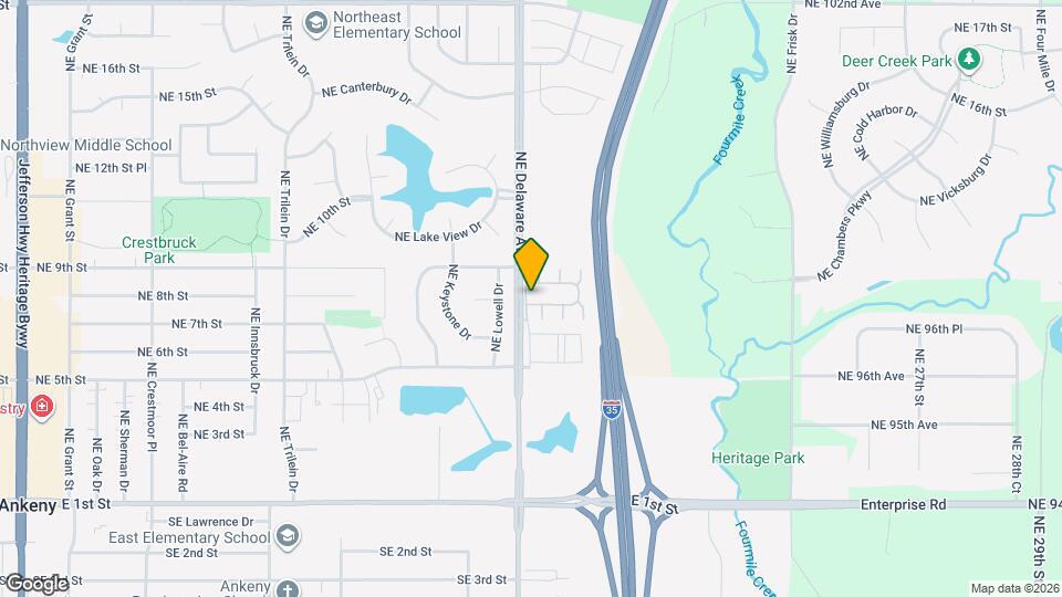 1108 NE 7th Ln Map and Location Details