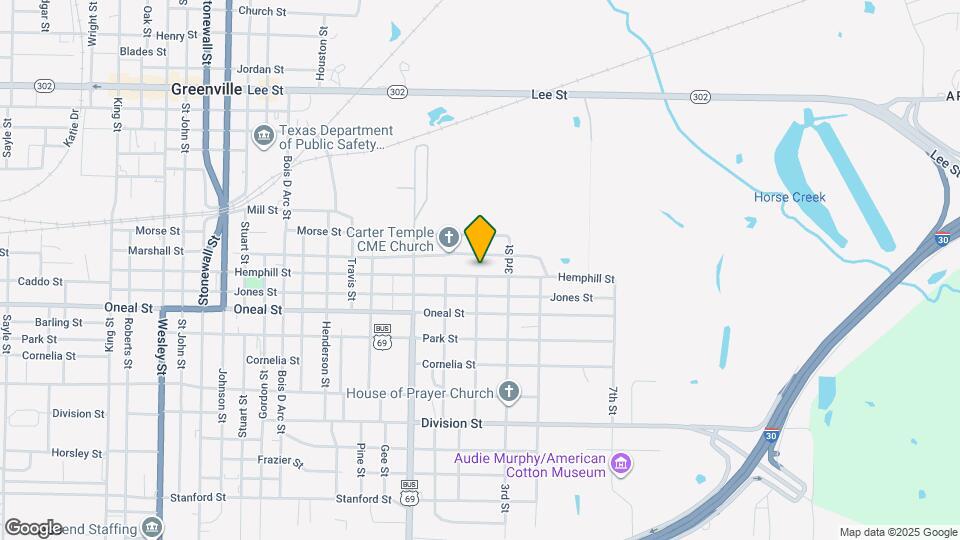 1230 Hemphill St Map and Location Details