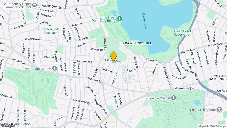64 Marlboro St, Unit 1 Map and Location Details