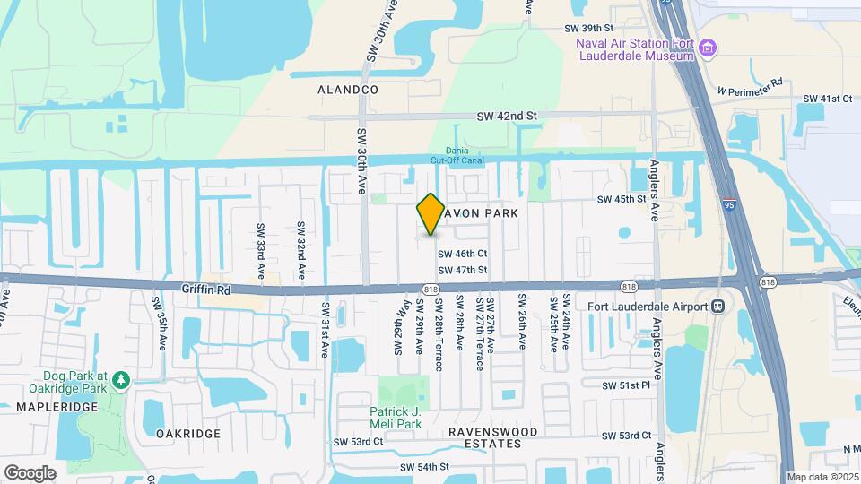 4633 SW 28th Ave Map and Location Details