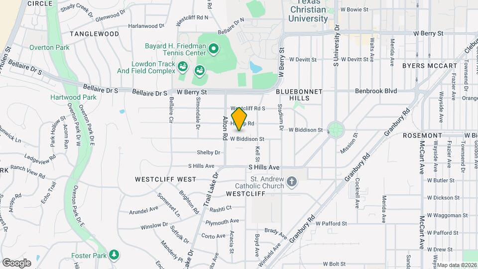3524 W Biddison St Mapa y Detalles de la Ubicación