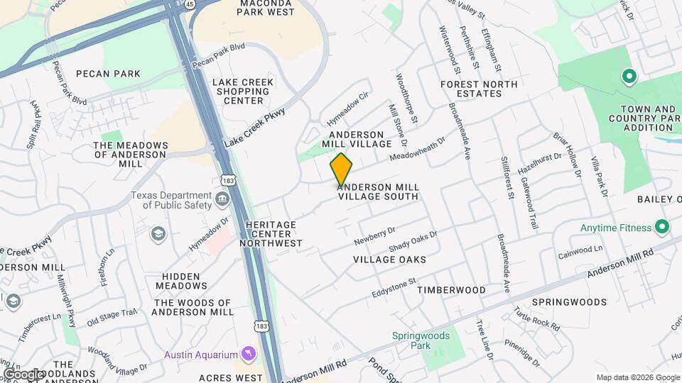 9716 Copper Creek Dr Map and Location Details