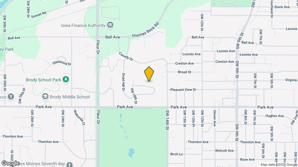 1601 Pleasant View Dr, Unit 1601 E Pleasant View Drive Map and Location Details