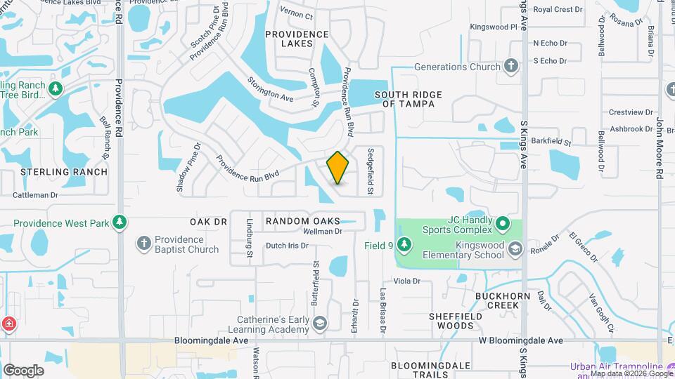 1731 Wakefield Dr Mapa y Detalles de la Ubicación