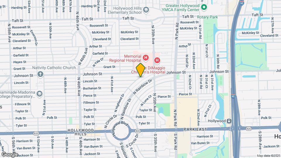 811 N Highland Dr Mapa y Detalles de la Ubicación
