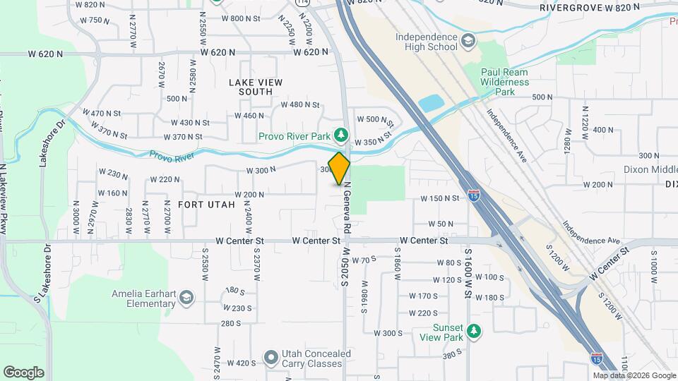 2091 W 220 N Map and Location Details