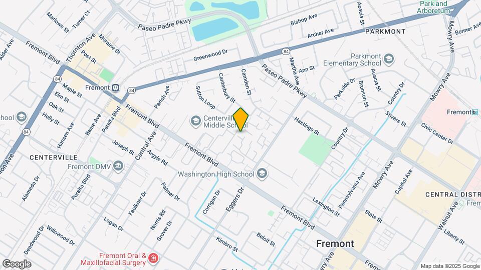 3634 Oxford Common Map and Location Details