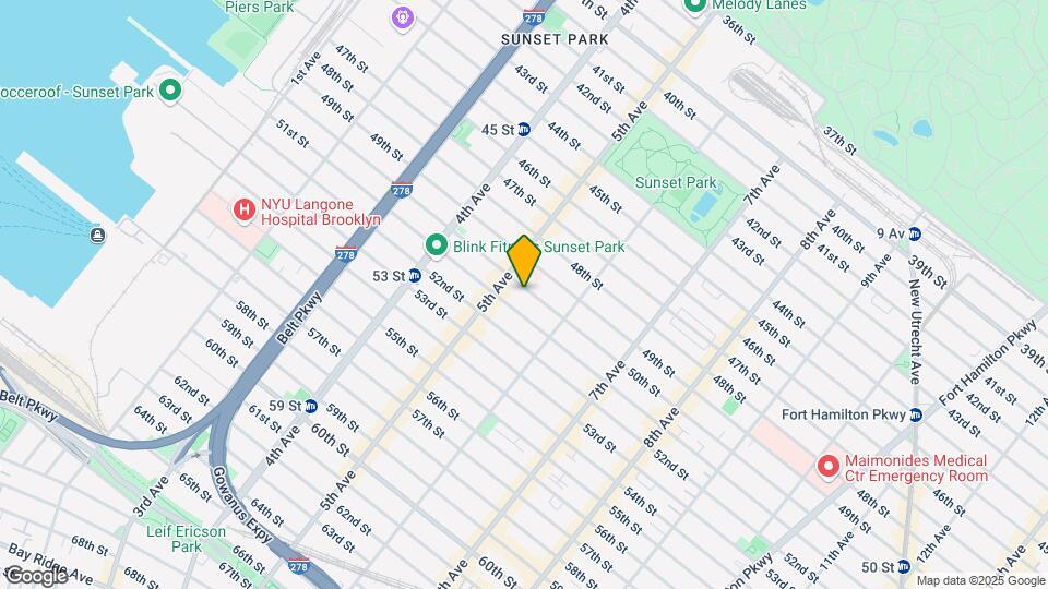 530 50th St Map and Location Details