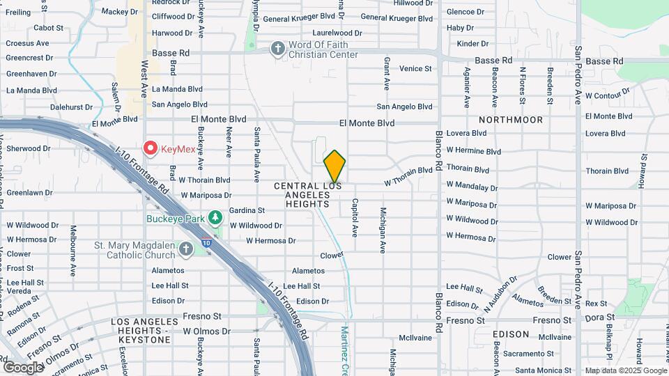 1222 W Thorain Blvd Map and Location Details