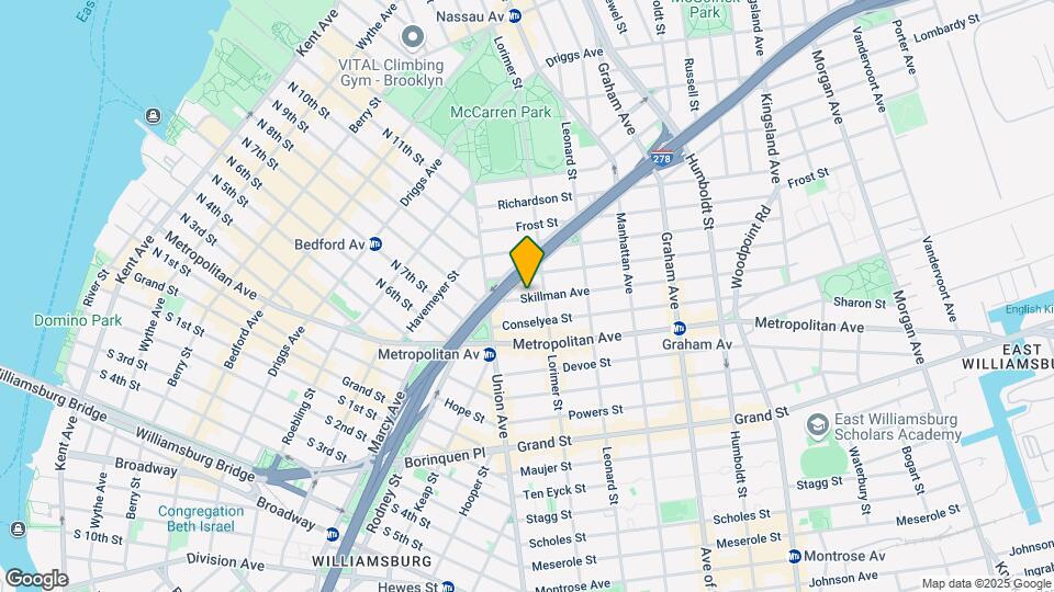 37 Skillman Ave Map and Location Details