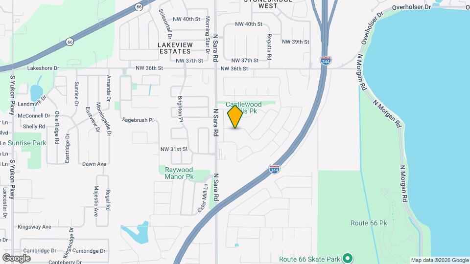 10516 NW 33rd Pl Map and Location Details