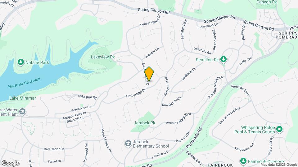 10523 Sunset Ridge Dr Map and Location Details