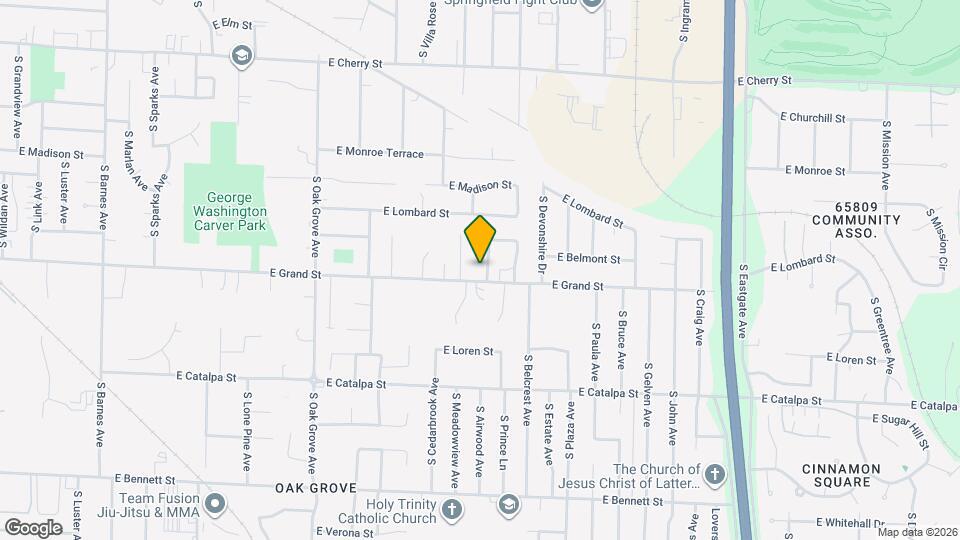 951 S Alex Ave Map and Location Details