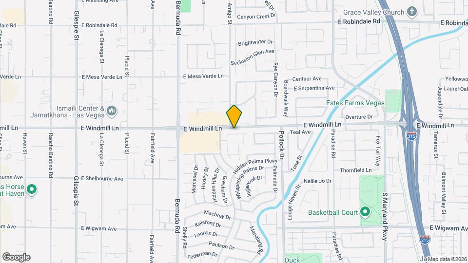 626 Palmwood Ln Map and Location Details