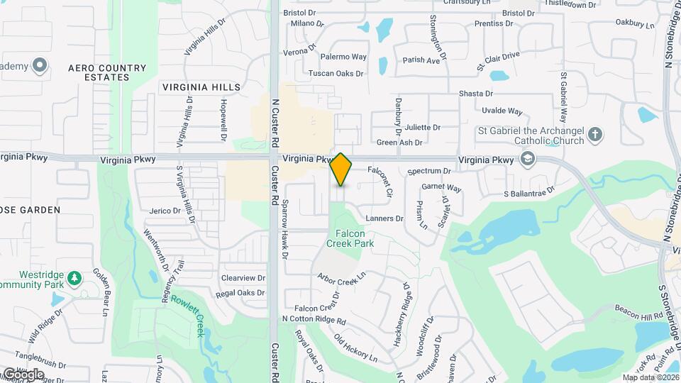 110 Falcon Creek Dr Map and Location Details