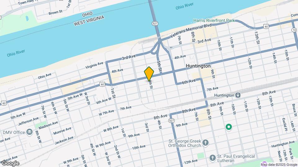 525 4th St Map and Location Details