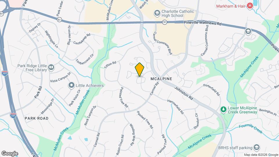 11084 Harrowfield Rd Map and Location Details