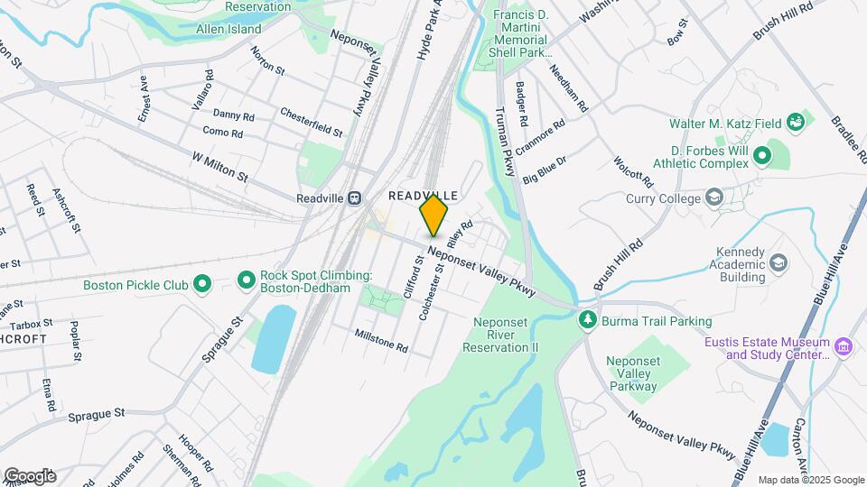 228 Neponset Valley Pkwy Map and Location Details