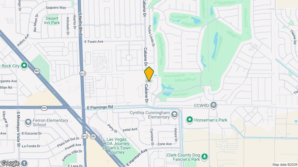 3989 Spanish Barb St Map and Location Details