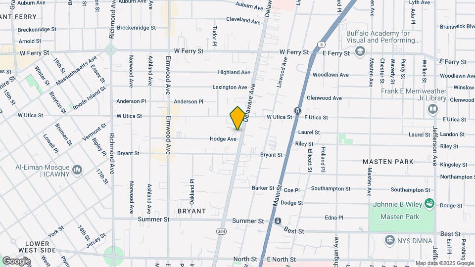 958 Delaware Ave Map and Location Details