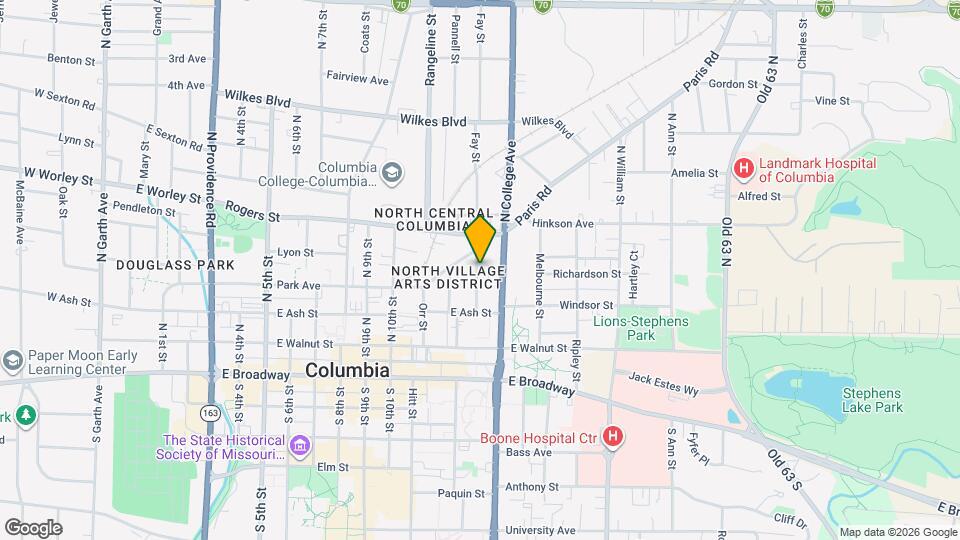 Boone Point Central Map and Location Details