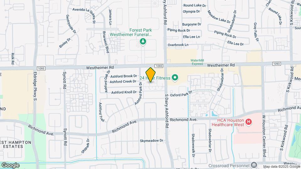 12626 Ashford Meadow Dr Mapa y Detalles de la Ubicación