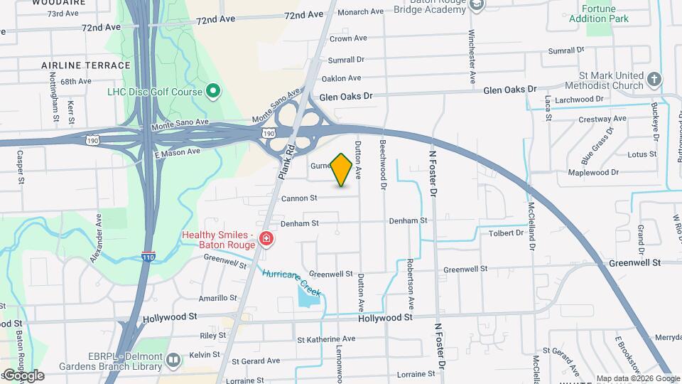 4417 Cannon St Map and Location Details