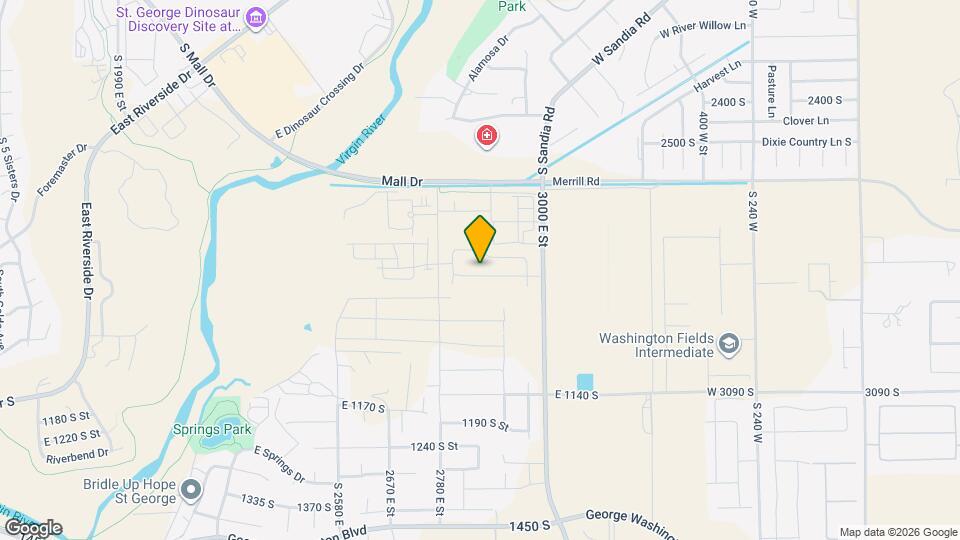 2875 Church Oak Dr Map and Location Details