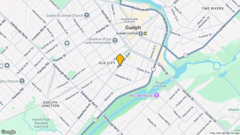 42 Waterloo Ave Map and Location Details