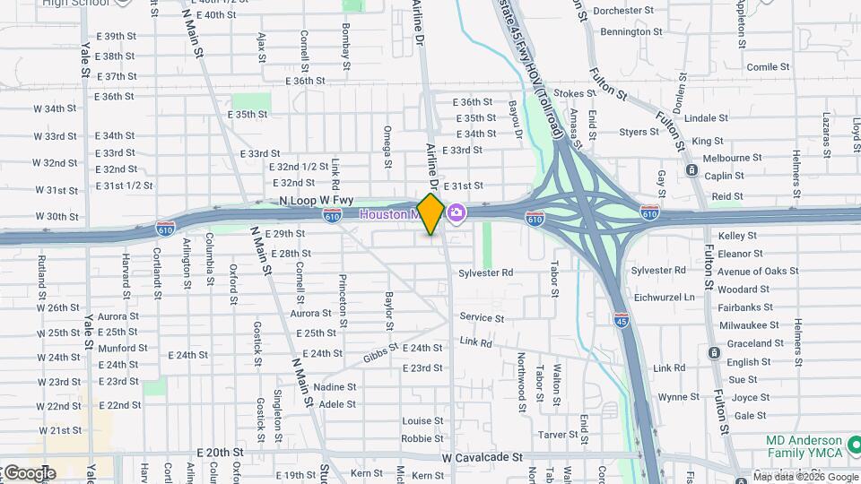 1217 E 28th St Map and Location Details