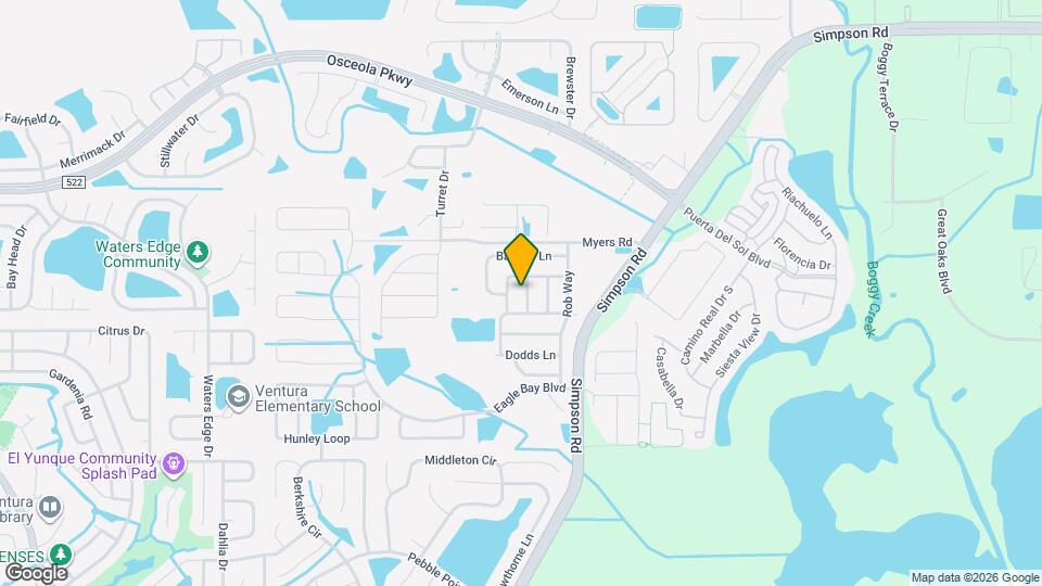 3034 Morton Way Map and Location Details