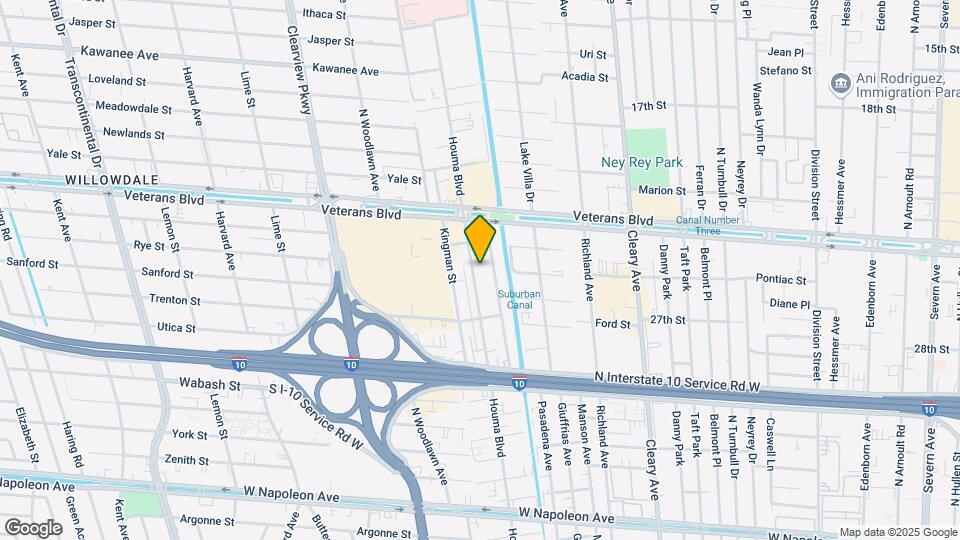 3021 Houma Blvd Map and Location Details