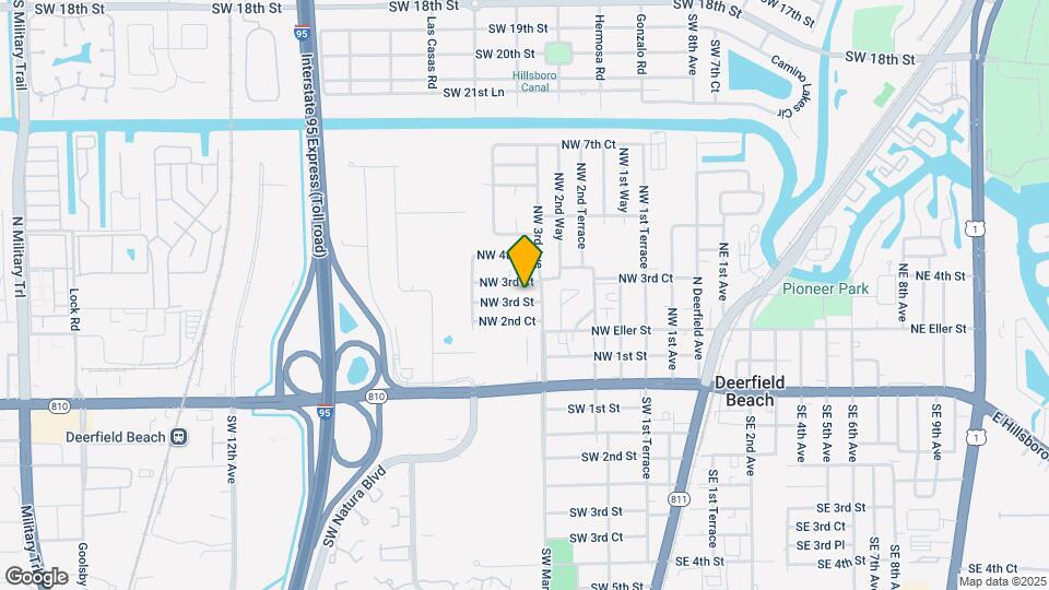 317 NW 3rd St Map and Location Details