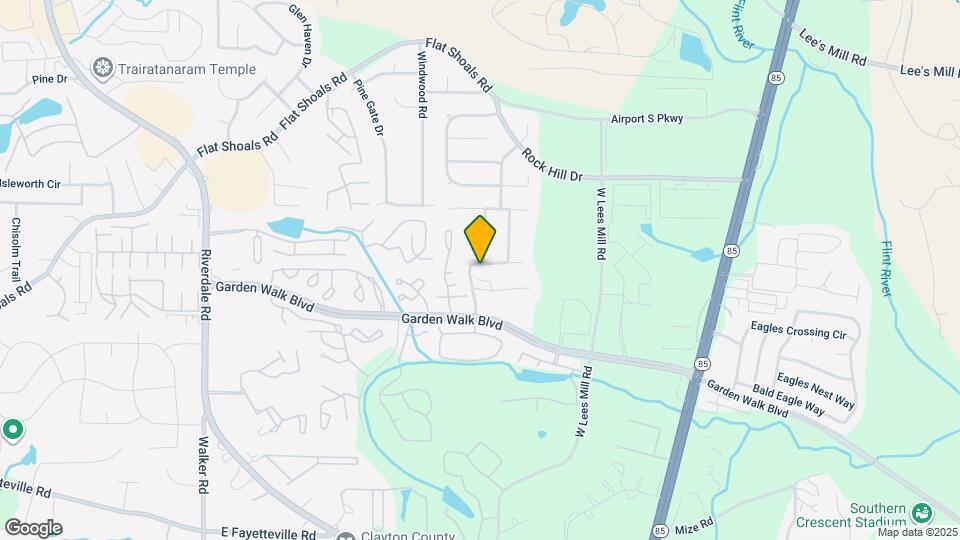 834 Pine Shoals Ct Map and Location Details