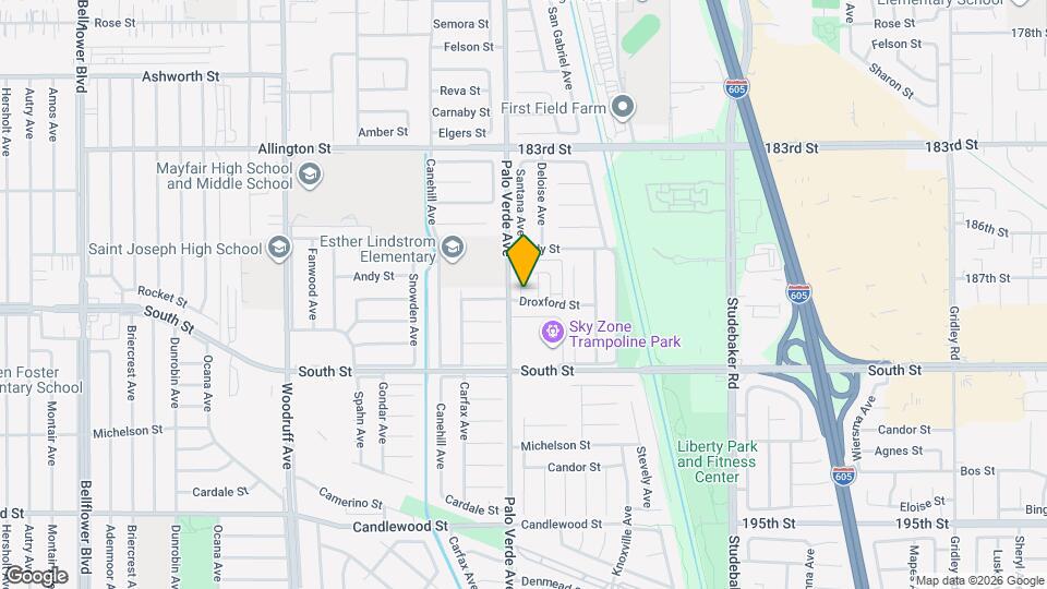 10715 Droxford St, Unit 3 Map and Location Details
