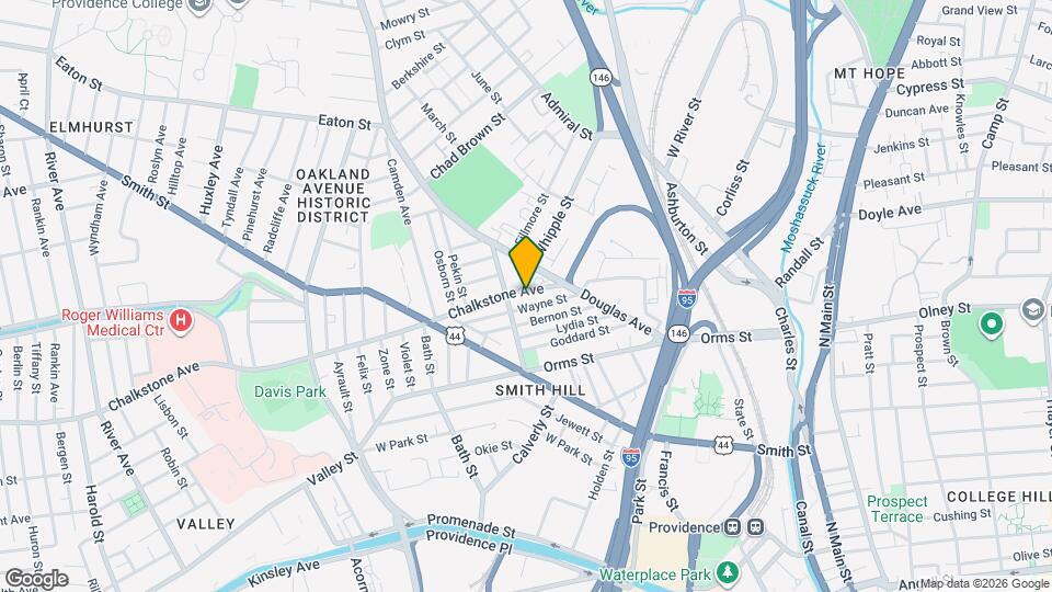 460 Chalkstone Ave Map and Location Details