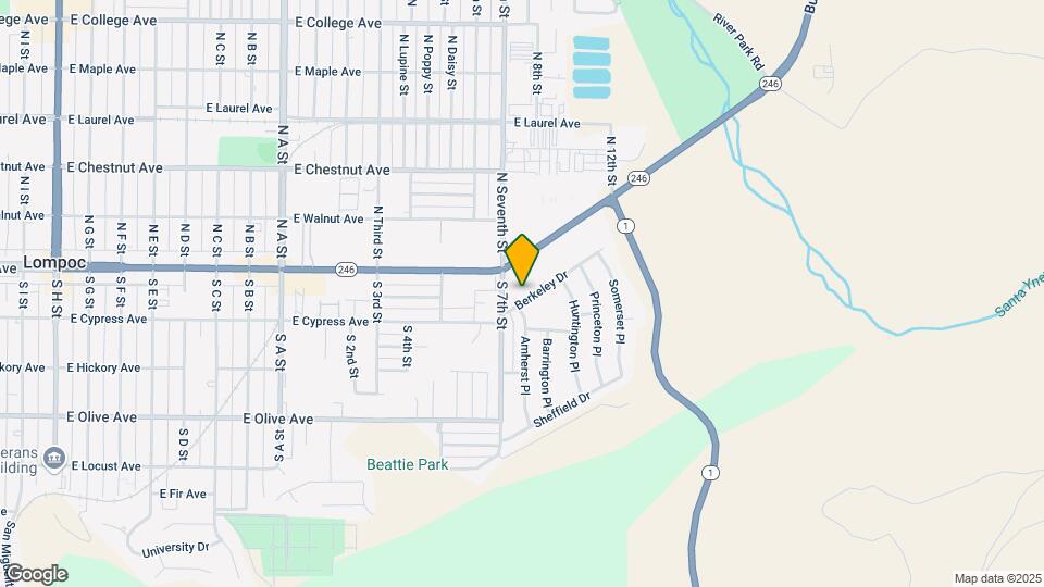 1513 Berkeley Dr Map and Location Details