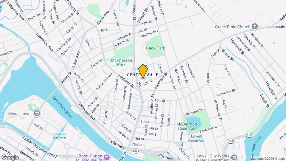 2 Wachusett St, Unit 4B Map and Location Details