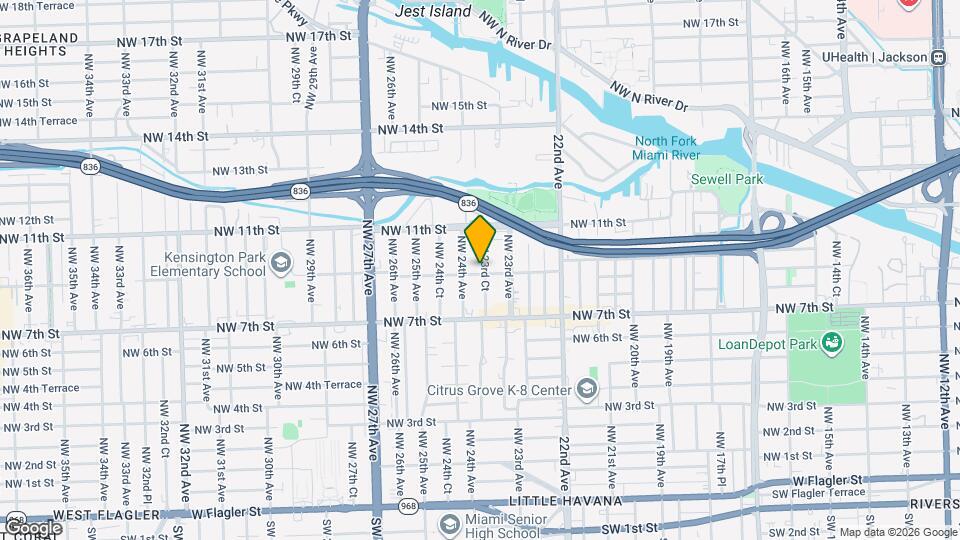 2355 NW 9th St Map and Location Details